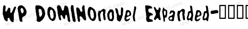 WP DOMINOnovel Expanded字体转换